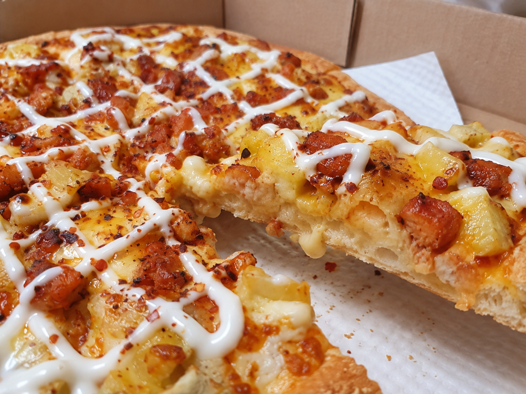 Buldak Sweet Potato Pizza