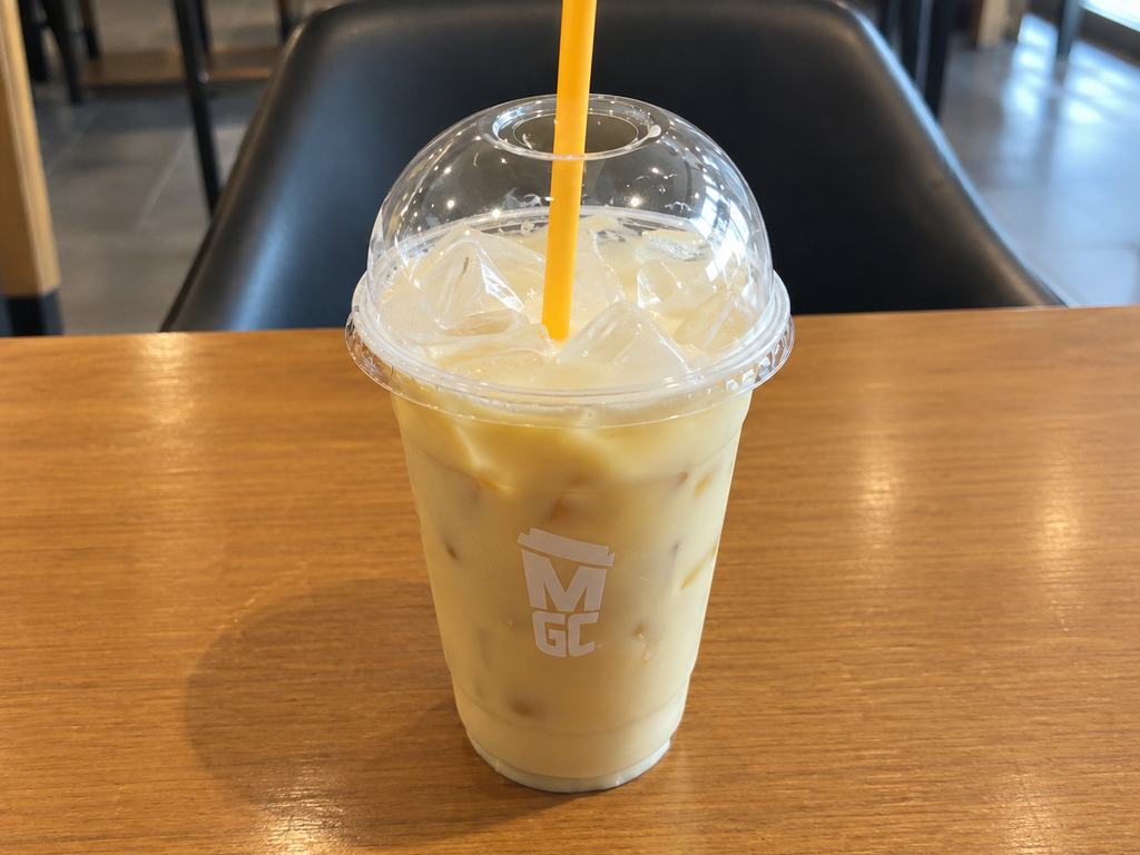The MEGA MGC COFFEE  sweet potato latte